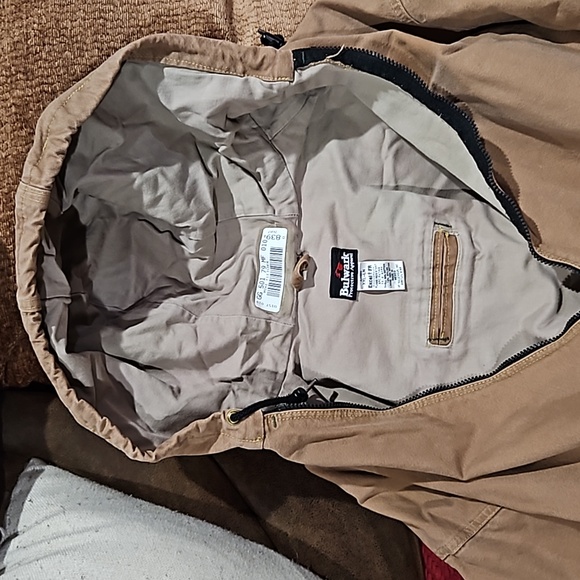Bulwark Tan 2XL Hooded Work Jacket. - Picture 4 of 6